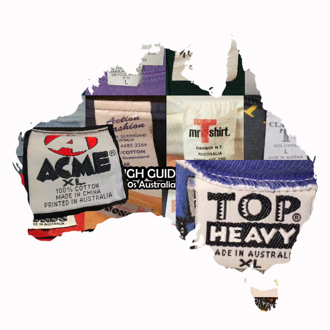 The Master Guide to Australian Vintage T-Shirt Tags