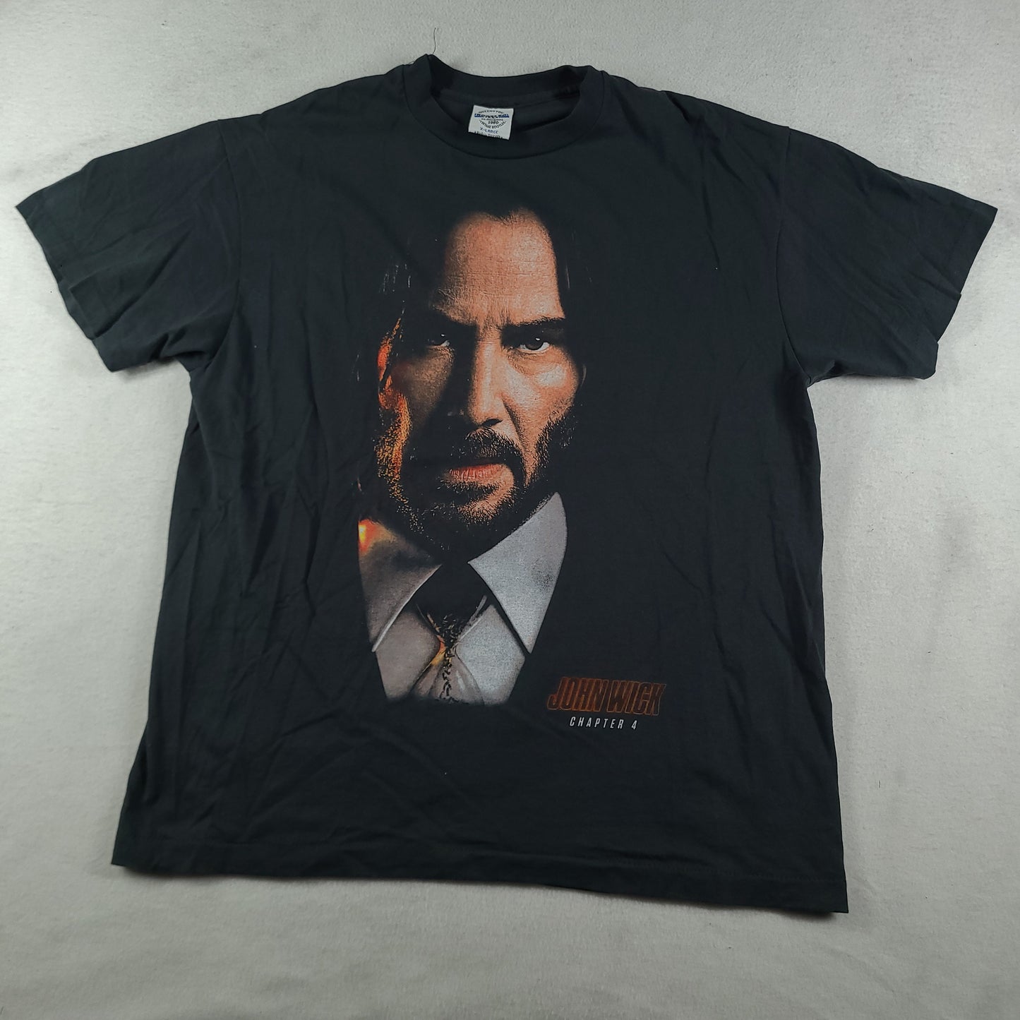John Wick Shirt Bootleg Black Short Sleeve Graphic Tee Size XL