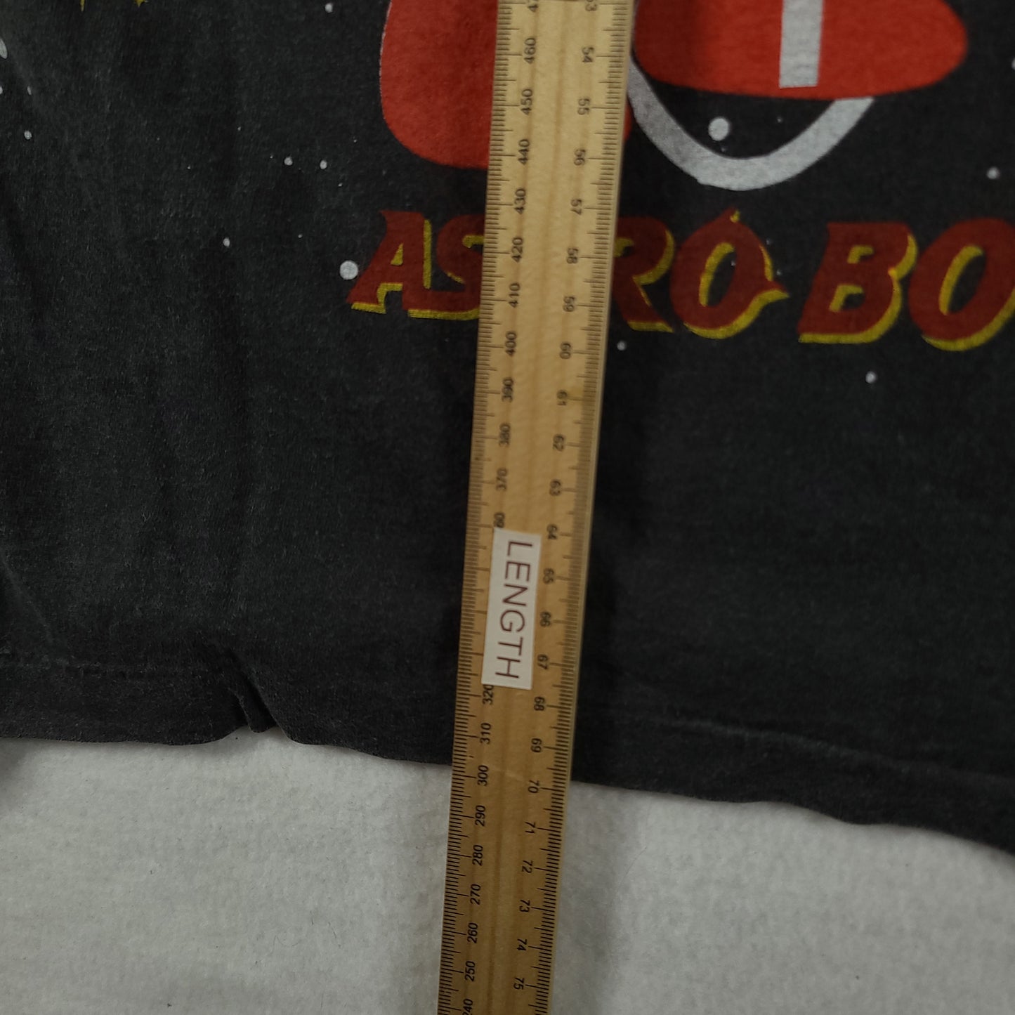 Astroboy Shirt Bootleg Short Sleeve Graphic Tee Black Size L