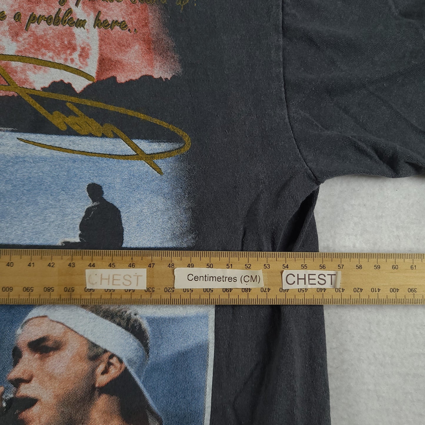 Eminem Shirt Bootleg Size XL Short Sleeve Graphic Tee Adult Slim Shady Rap Tee