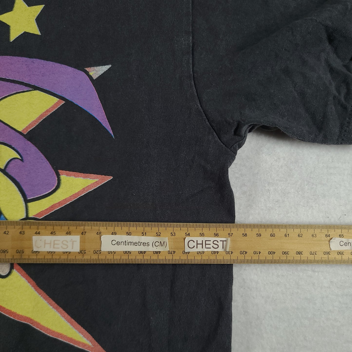 Powerpuff Girls Shirt Size XL Bootleg Grey Faded Black Cartoon Network Tee Adult