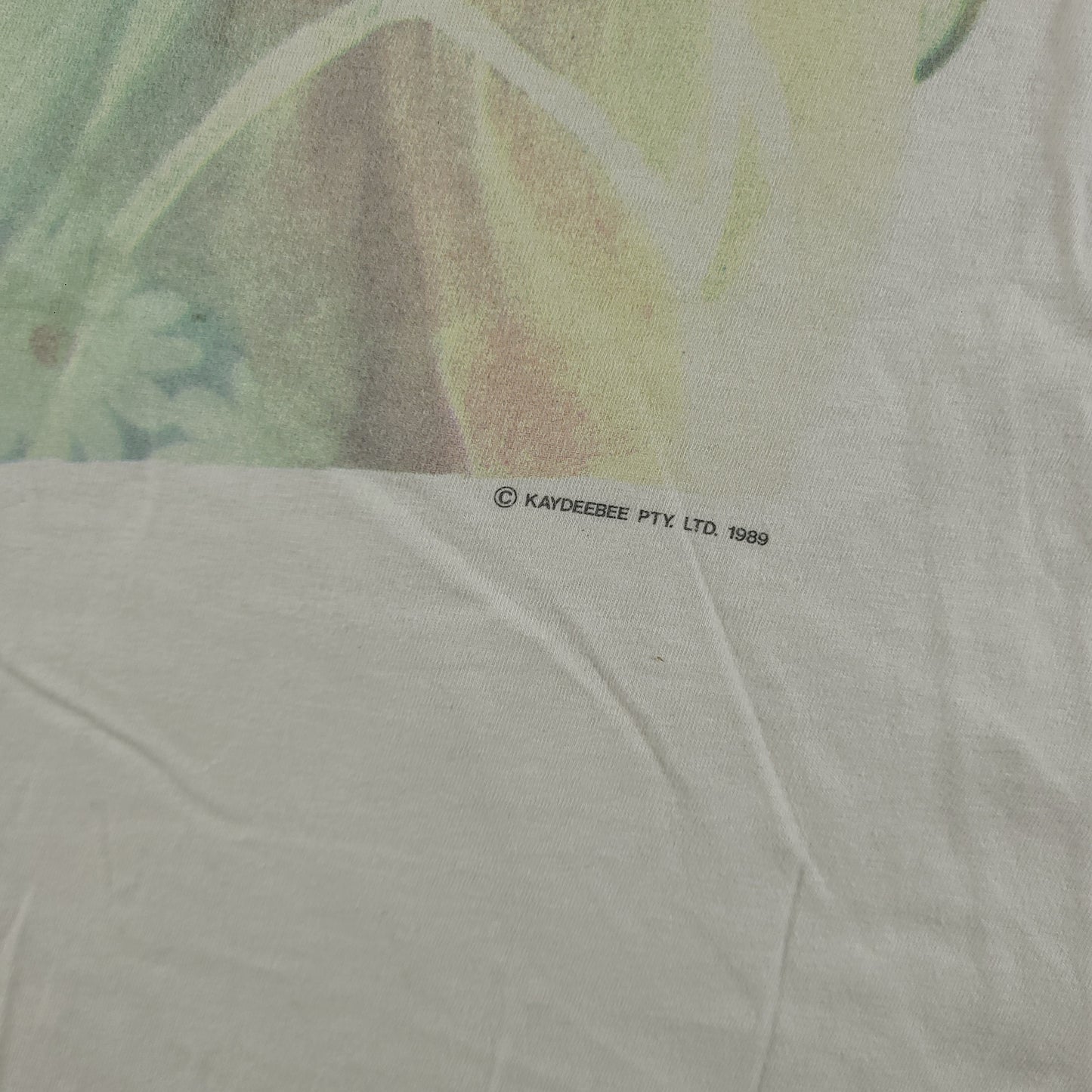 Vintage 1989 Kylie Minogue Shirt Size S / M Adult Graphic Tee White