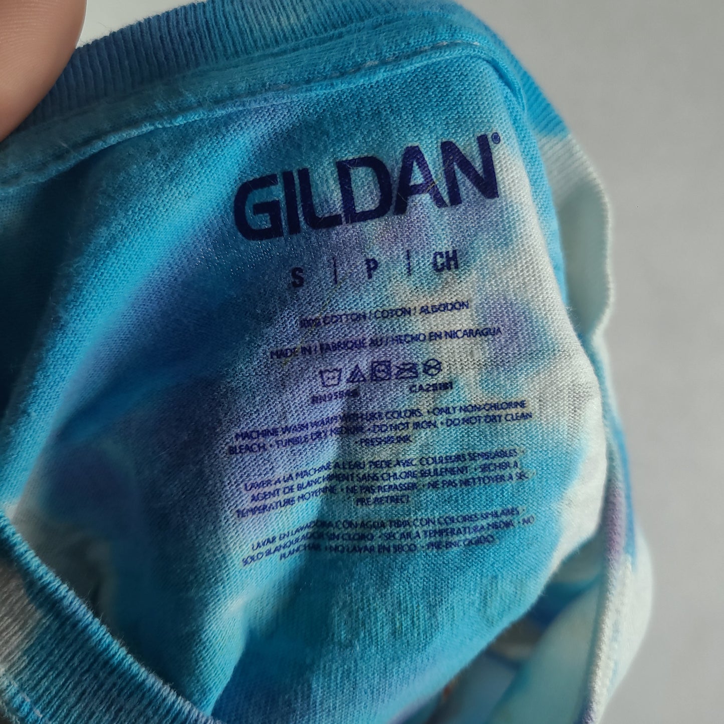 Lollapalooza Shirt Size S Festival Blue 2019 Chicago Ariana Grande Childish Gambino Flume