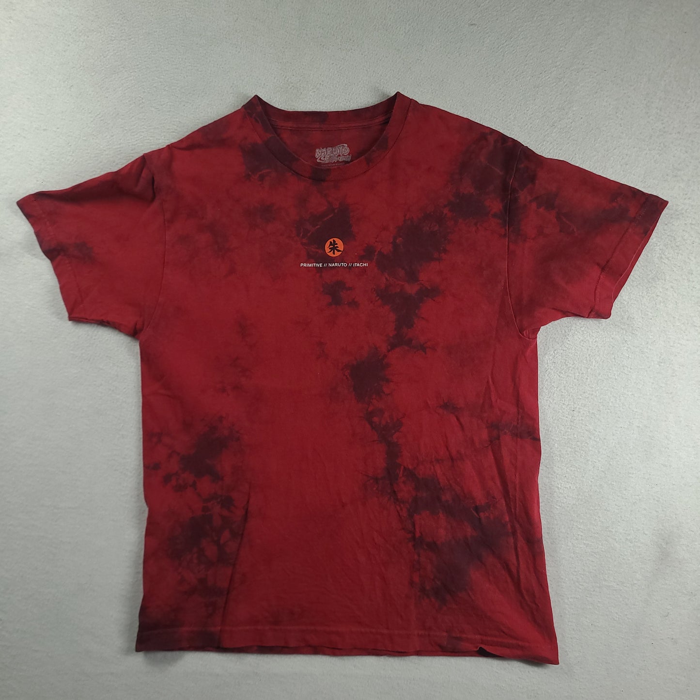 Naruto x Primitive Shirt Size M Itachi Red Graphic Tee
