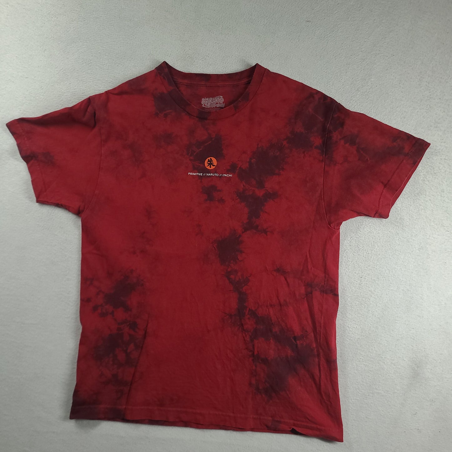 Naruto x Primitive Shirt Size M Itachi Red Graphic Tee