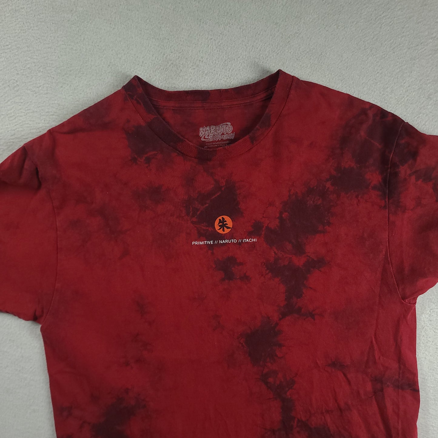 Naruto x Primitive Shirt Size M Itachi Red Graphic Tee