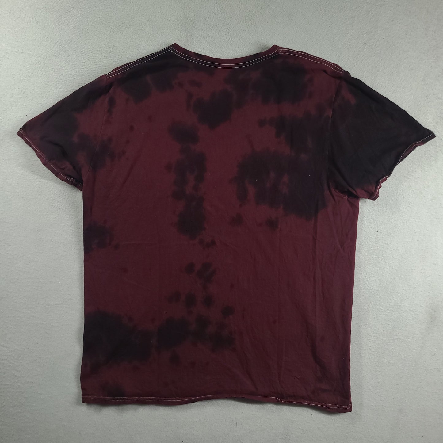 Cypress Hill Shirt Red Tie Dye Size Large Short Sleeve Graphic Tee Adult Cotton