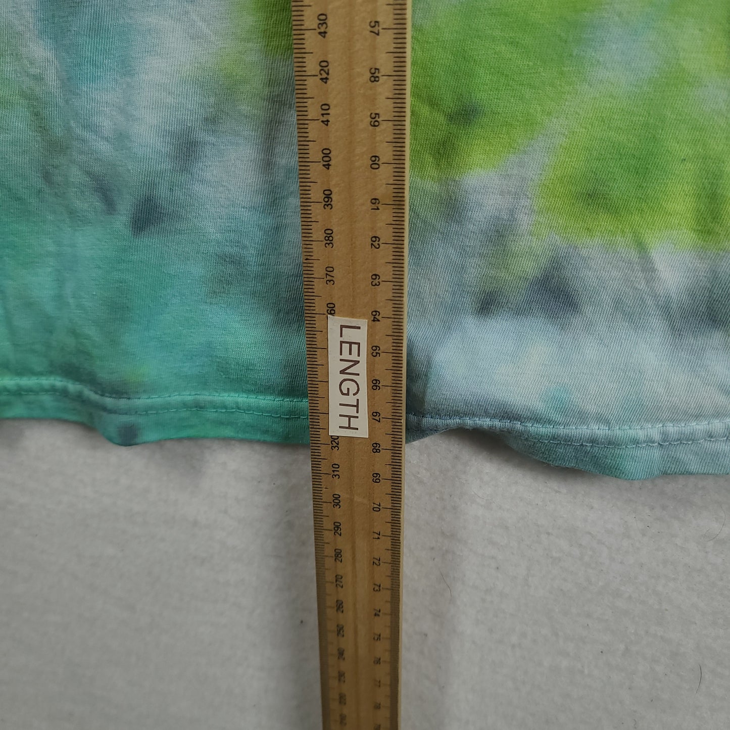 Justin Bieber Shirt Green Size L Tie Dye Short Sleeve Graphic Tee