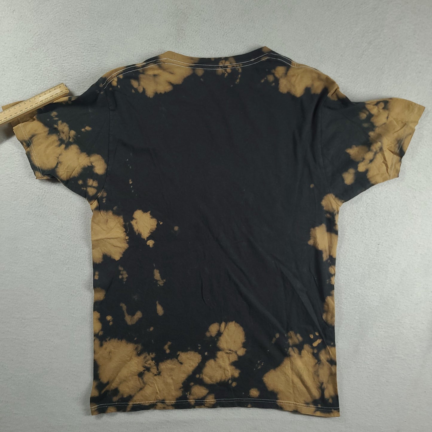 Snoop Dogg Shirt Size M Orange Black Tie Dye Short Sleeve Graphic Tee