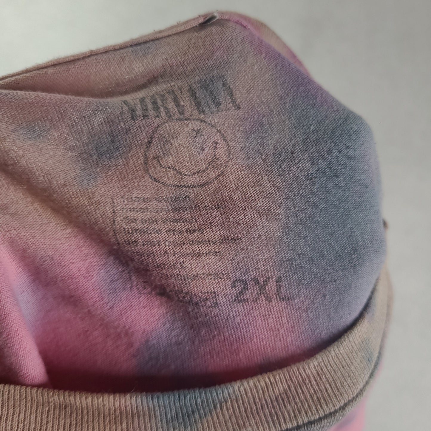 Nirvana Shirt Pink Size 2XL Come as You Are Graphic Tee Adult Casual Cotton