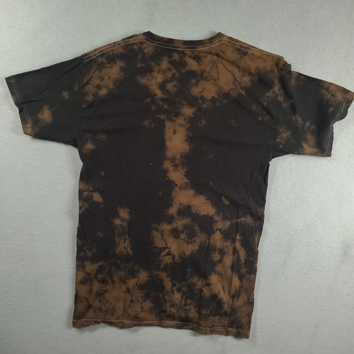 Goosebumps Shirt Horrorland Brown Tie Dye Graphic Tee Size S