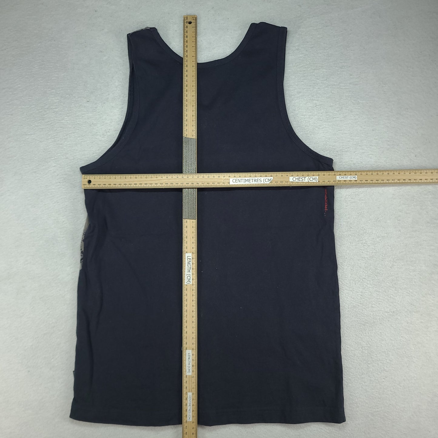 Billabong Tank Shirt Size L Y2K Blue Sleeveless Surf Adult Cotton