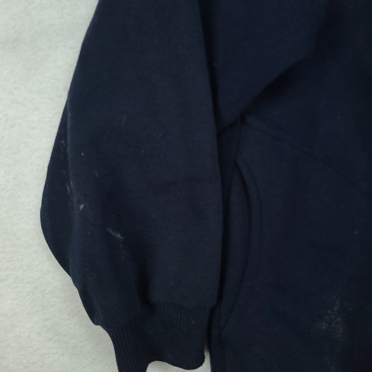 Vintage Reflexx Jumper Made in Australia Blue Pullover Qtr Zip Size S