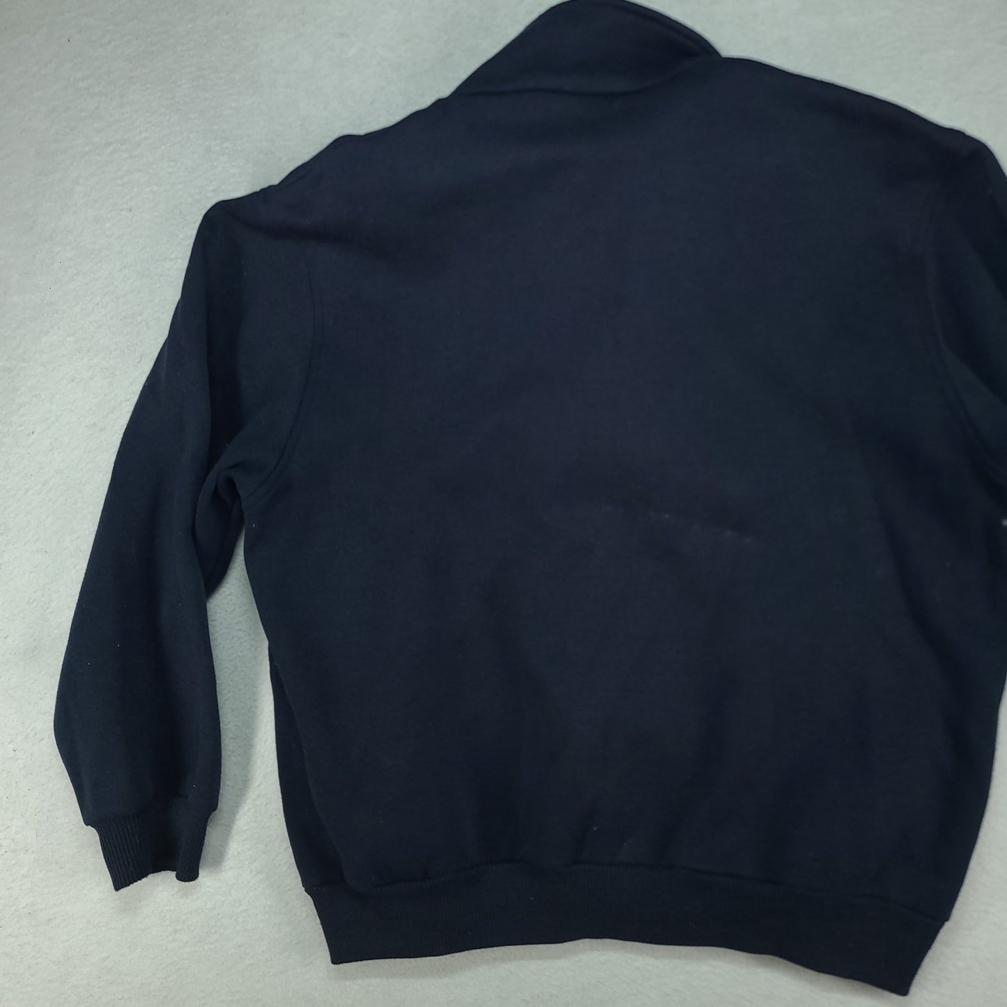 Vintage Reflexx Jumper Made in Australia Blue Pullover Qtr Zip Size S