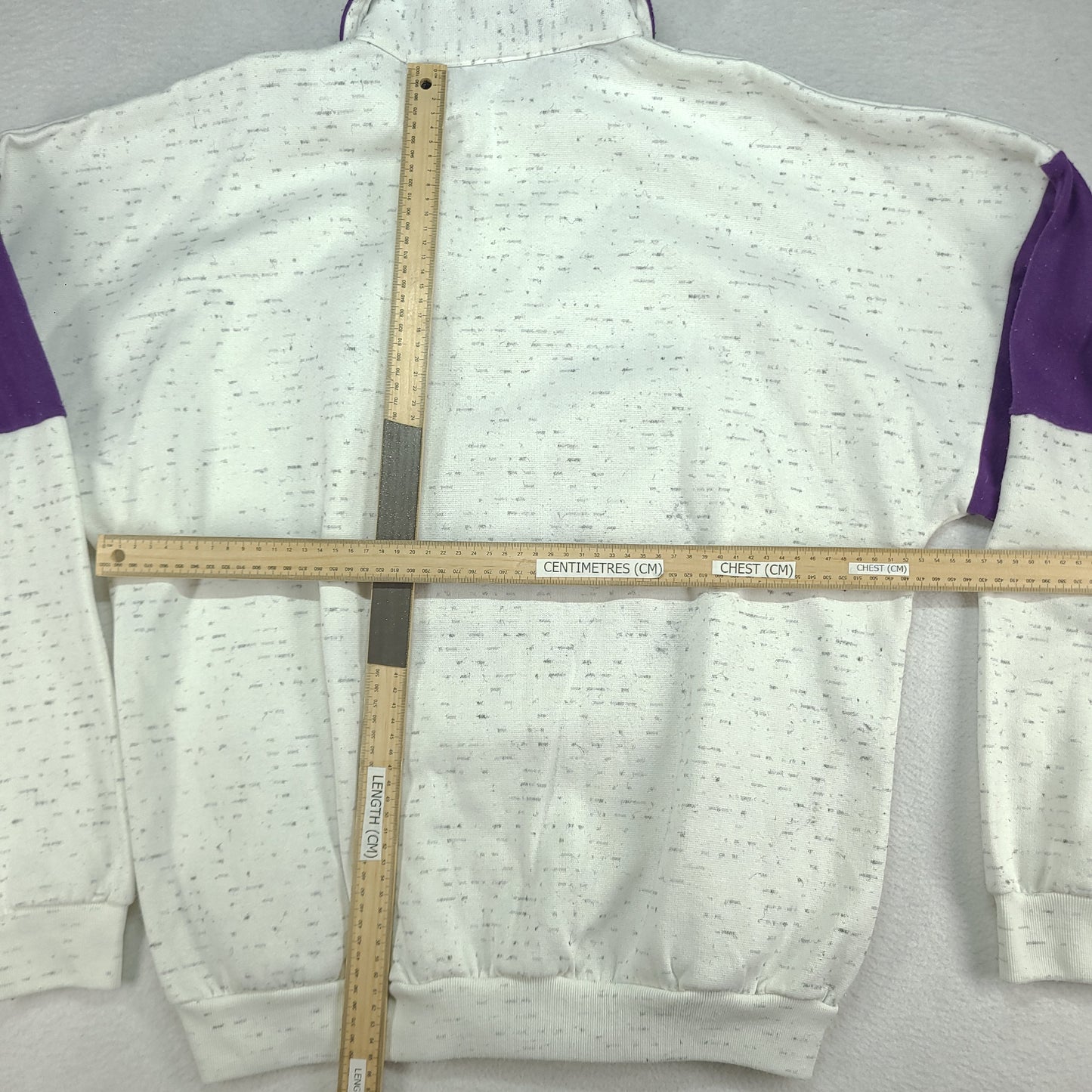 Vintage SF California Jumper Pullover White Made in USA XL Andys Polyester Cotton