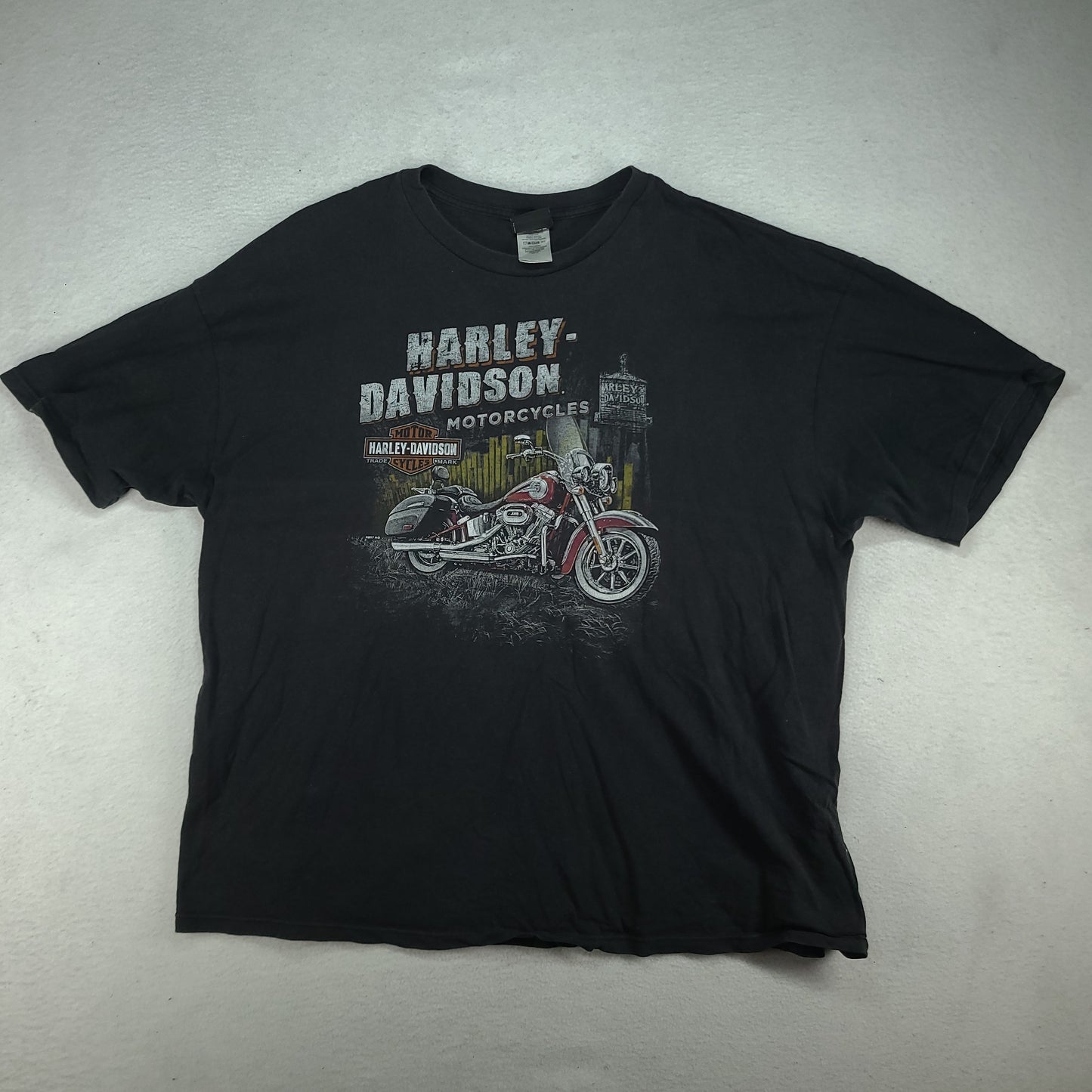 Harley Davidson Shirt Black Size 3XL Short Sleeve Graphic Tee Gold Coast Queensland
