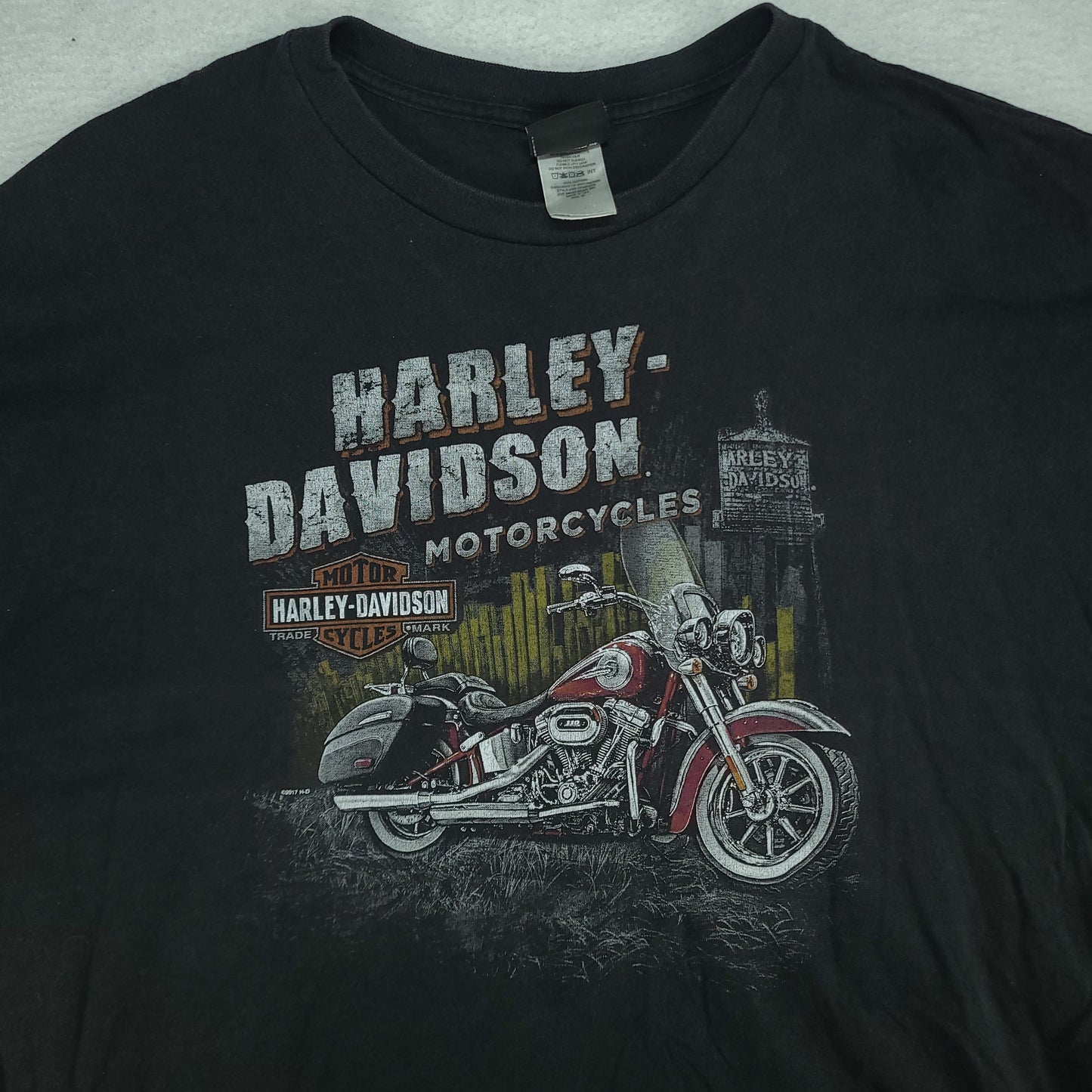 Harley Davidson Shirt Black Size 3XL Short Sleeve Graphic Tee Gold Coast Queensland