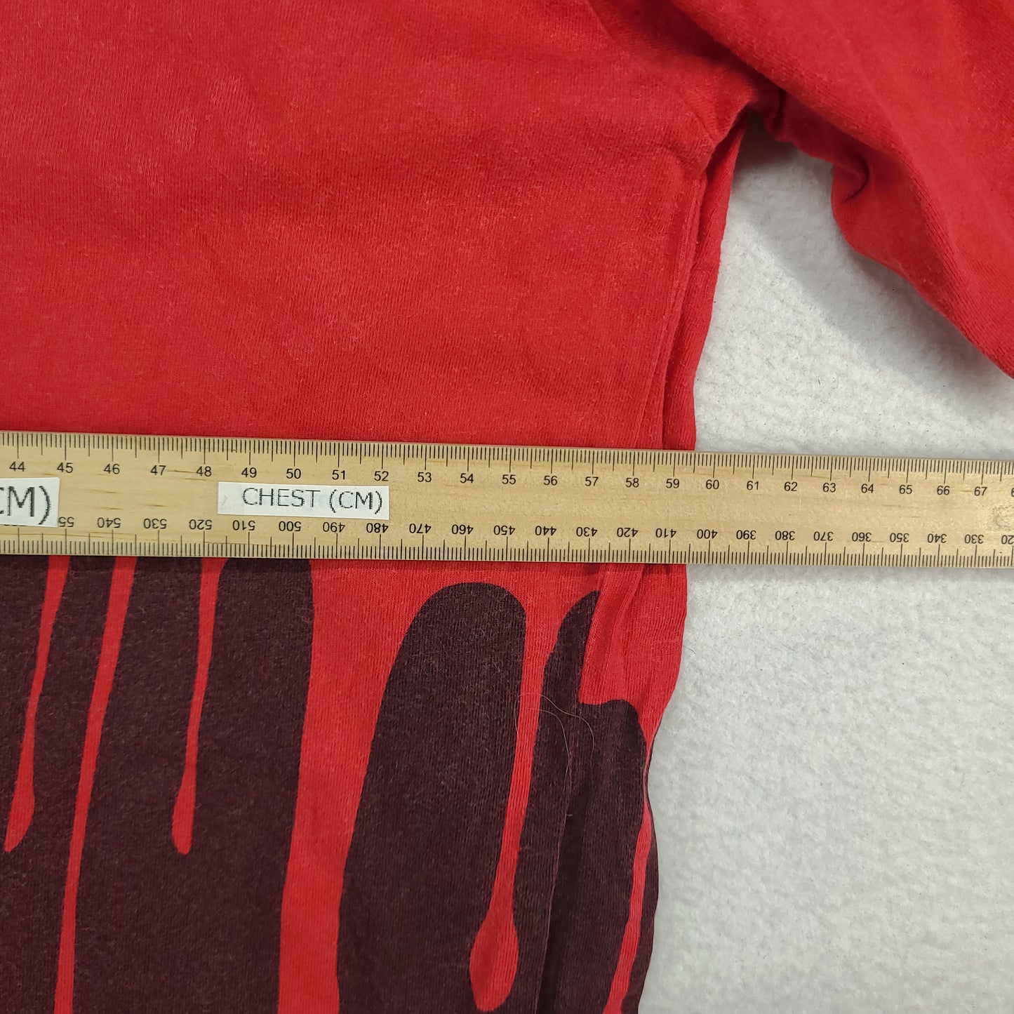 Metal Mulisha Shirt Red Black Short Sleeve Logo Tee Adult Size L Cotton