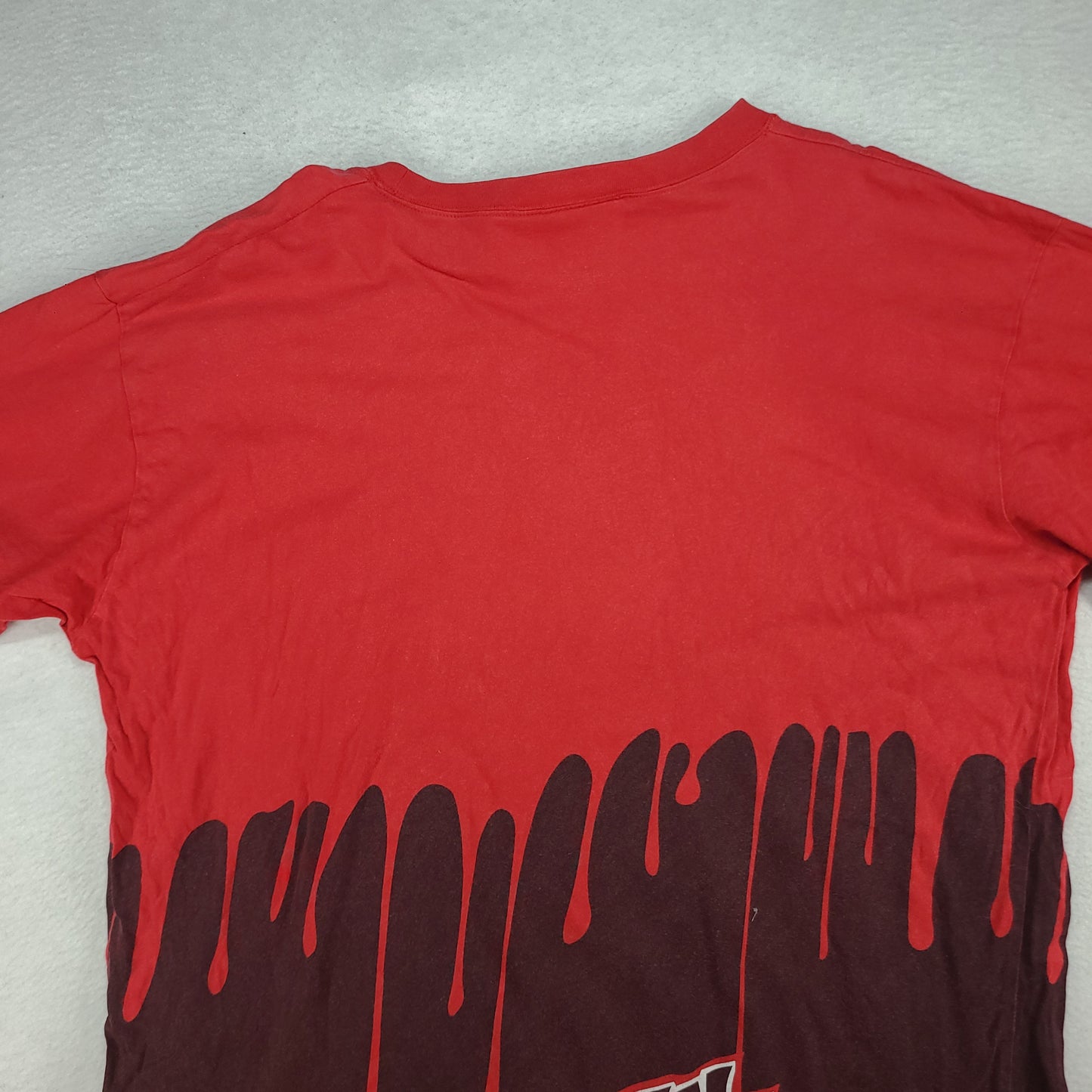 Metal Mulisha Shirt Red Black Short Sleeve Logo Tee Adult Size L Cotton