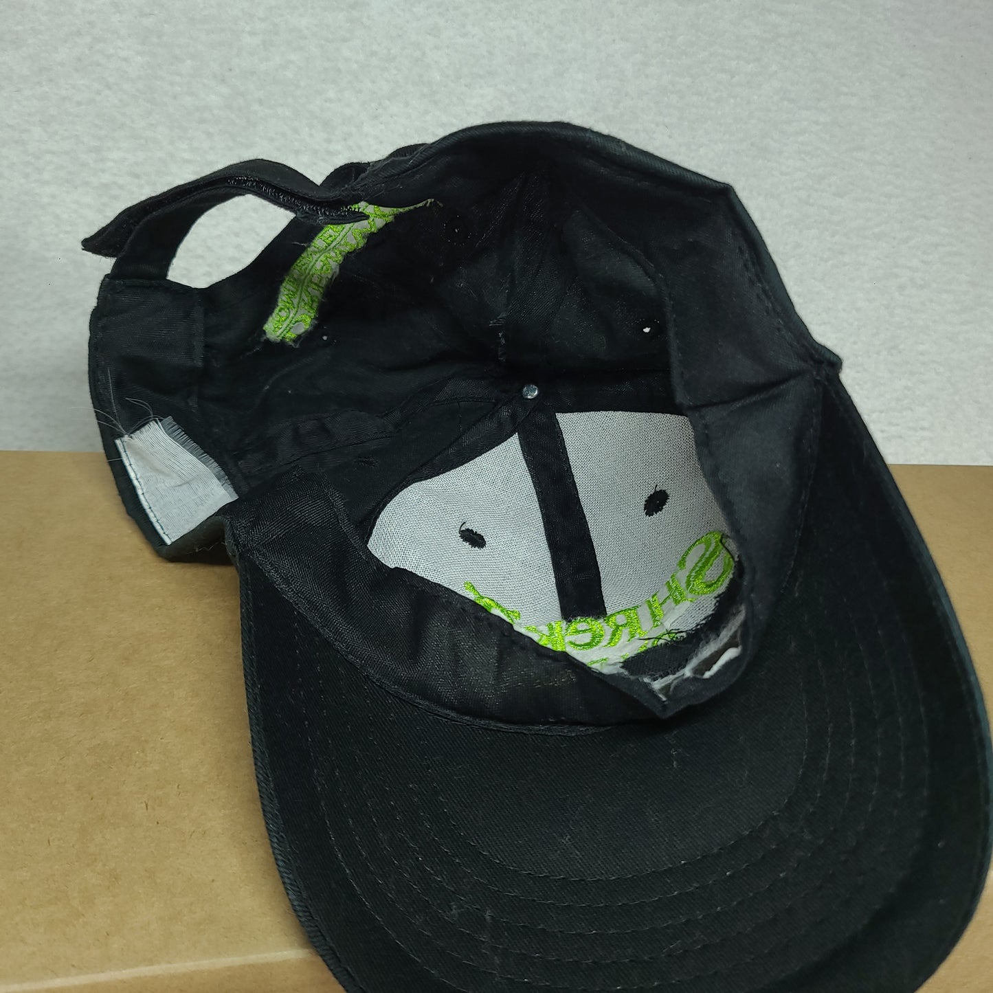 Vintage Shrek 2 Hat DVD Promo Strapback Dreamworks Adult Black