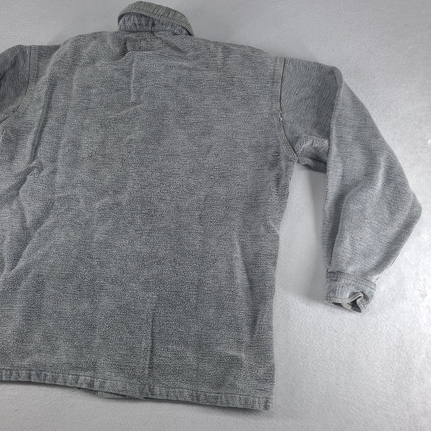 Vintage Kuta Lines Shirt Heavyweight Jumper Style Snap Button Size S Cotton