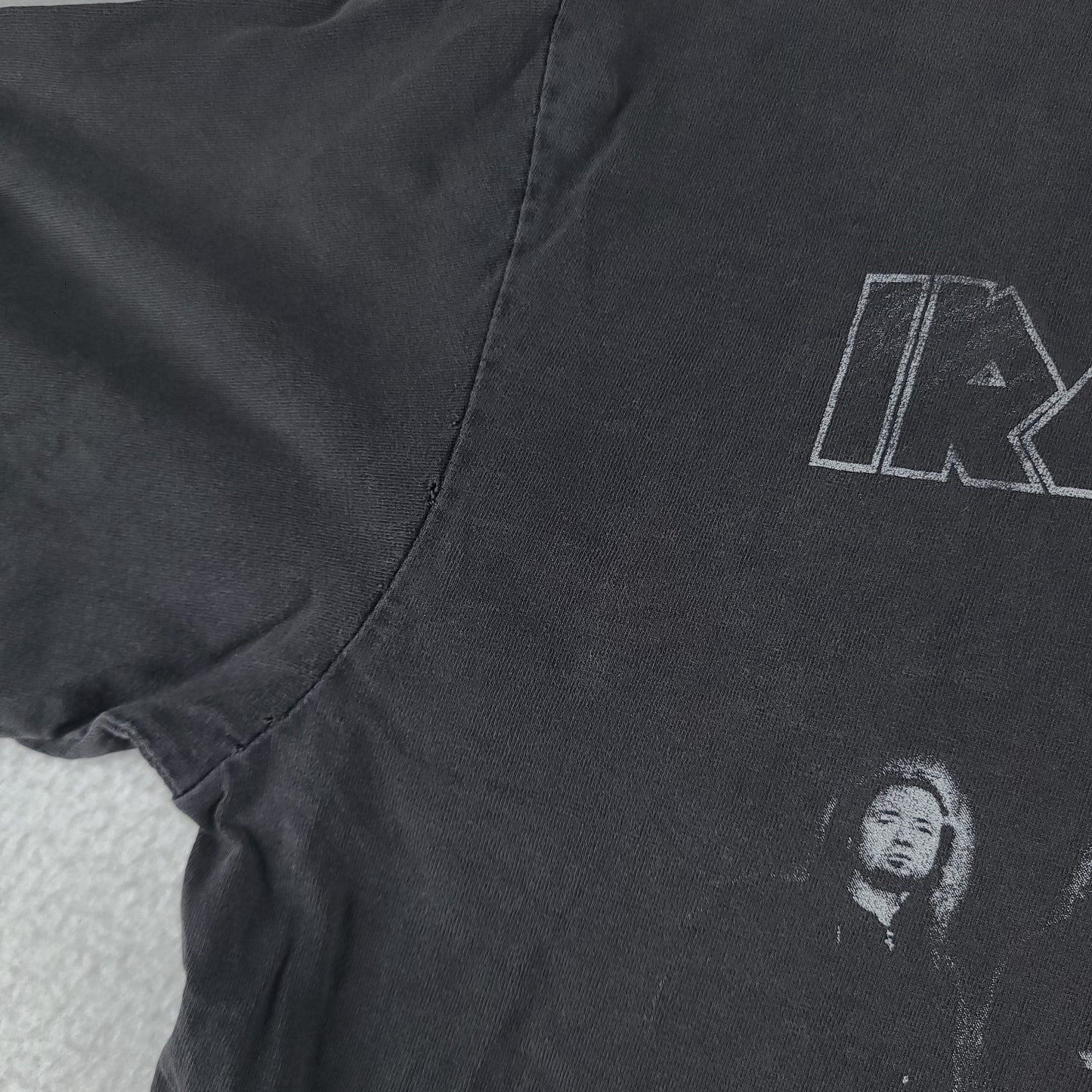Iron Maiden Shirt Graphic Tee Size XL Super Sport Thai Bootleg Faded Casual Black