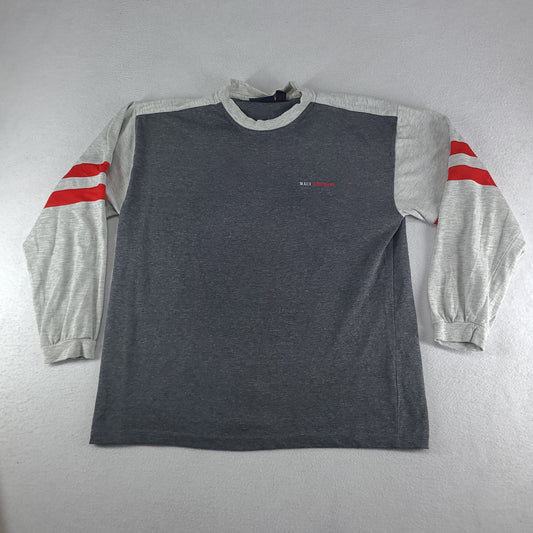 Vintage Maui and Sons Shirt Long Sleeve Grey Adult Y2K Tagged XS Fits Size M Adult