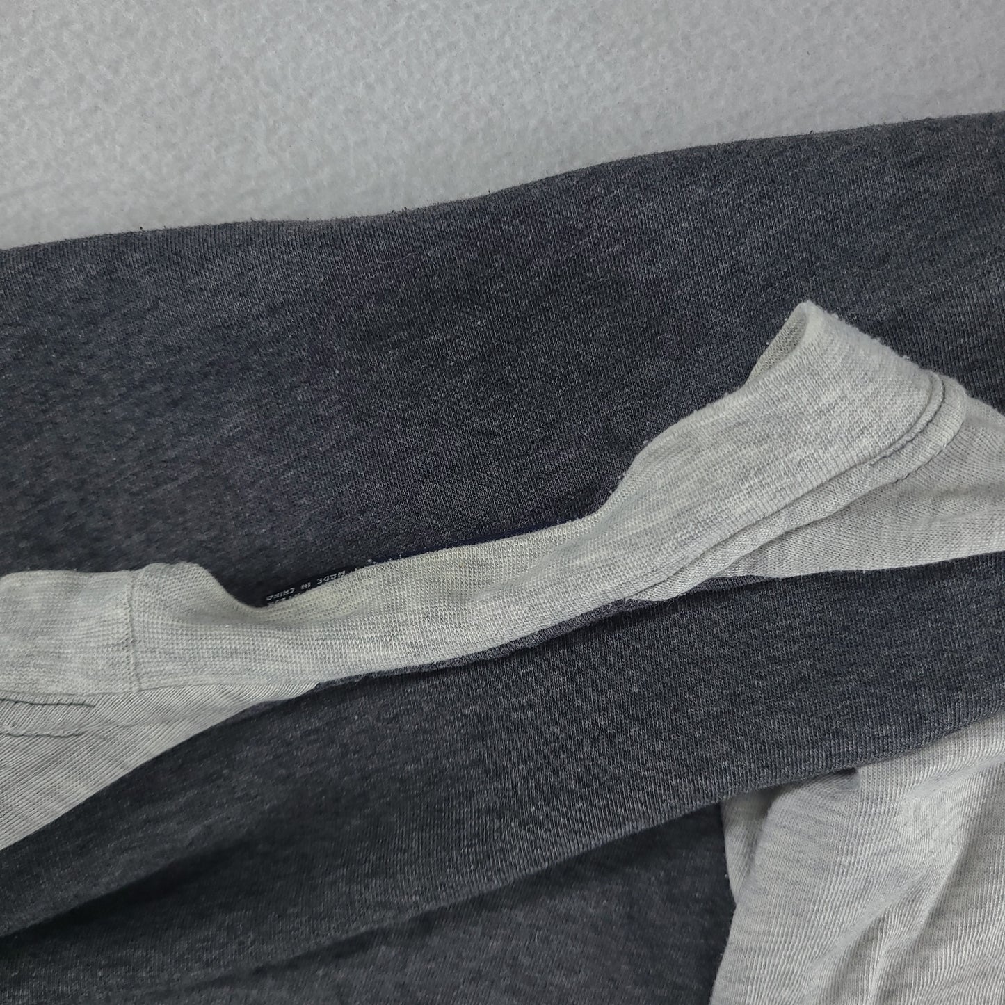 Vintage Maui and Sons Shirt Long Sleeve Grey Adult Y2K Tagged XS Fits Size M Adult