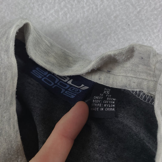 Vintage Maui and Sons Shirt Long Sleeve Grey Adult Y2K Tagged XS Fits Size M Adult