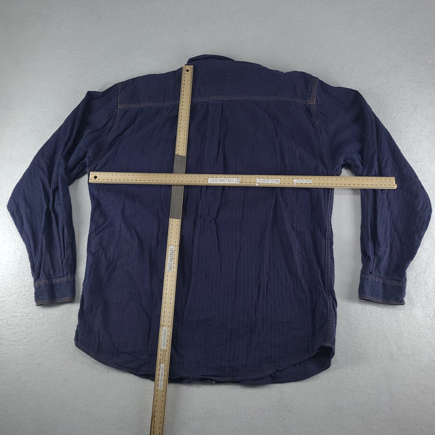Vintage Rip Curl Shirt Button-Up Long Sleeve Adult Size M Cotton