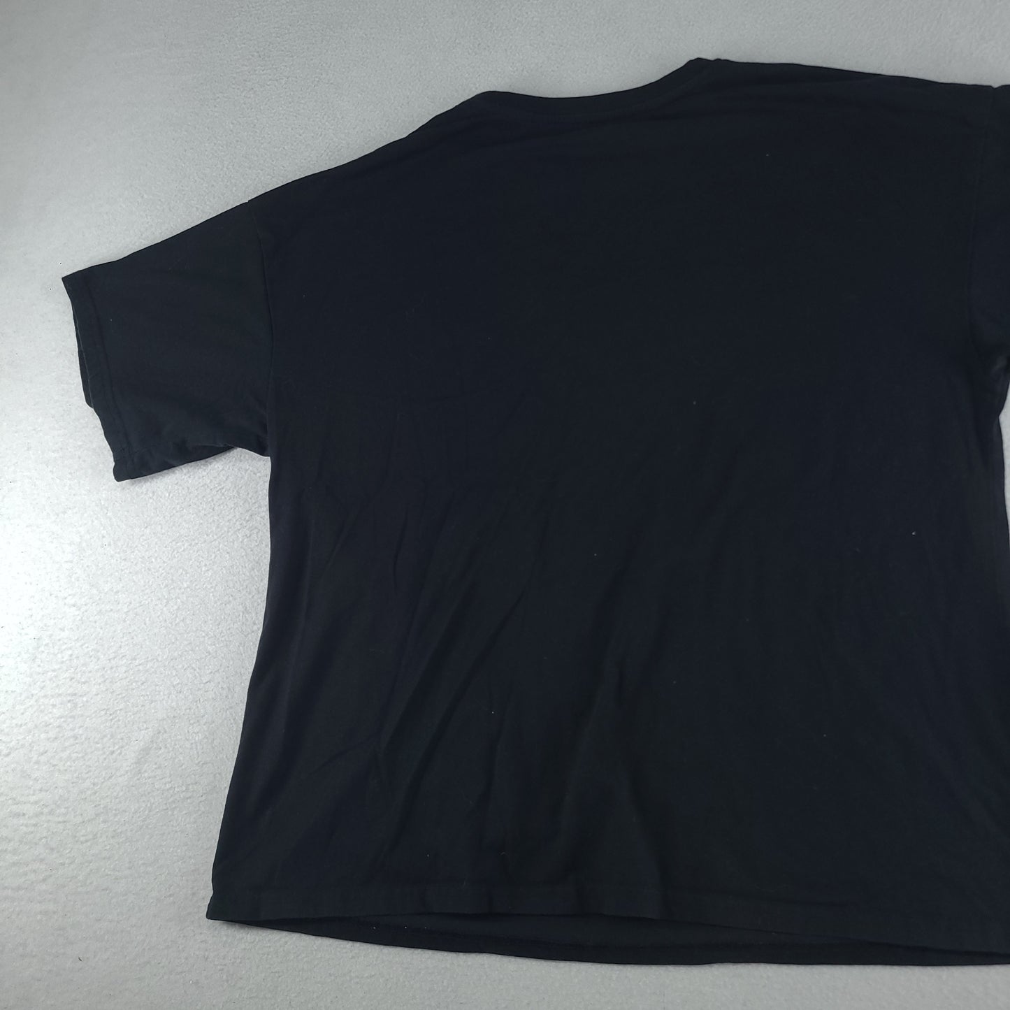 Space Jam Shirt Black ReCommerce Size M / L Adult Short Sleeve Graphic Tee AOP