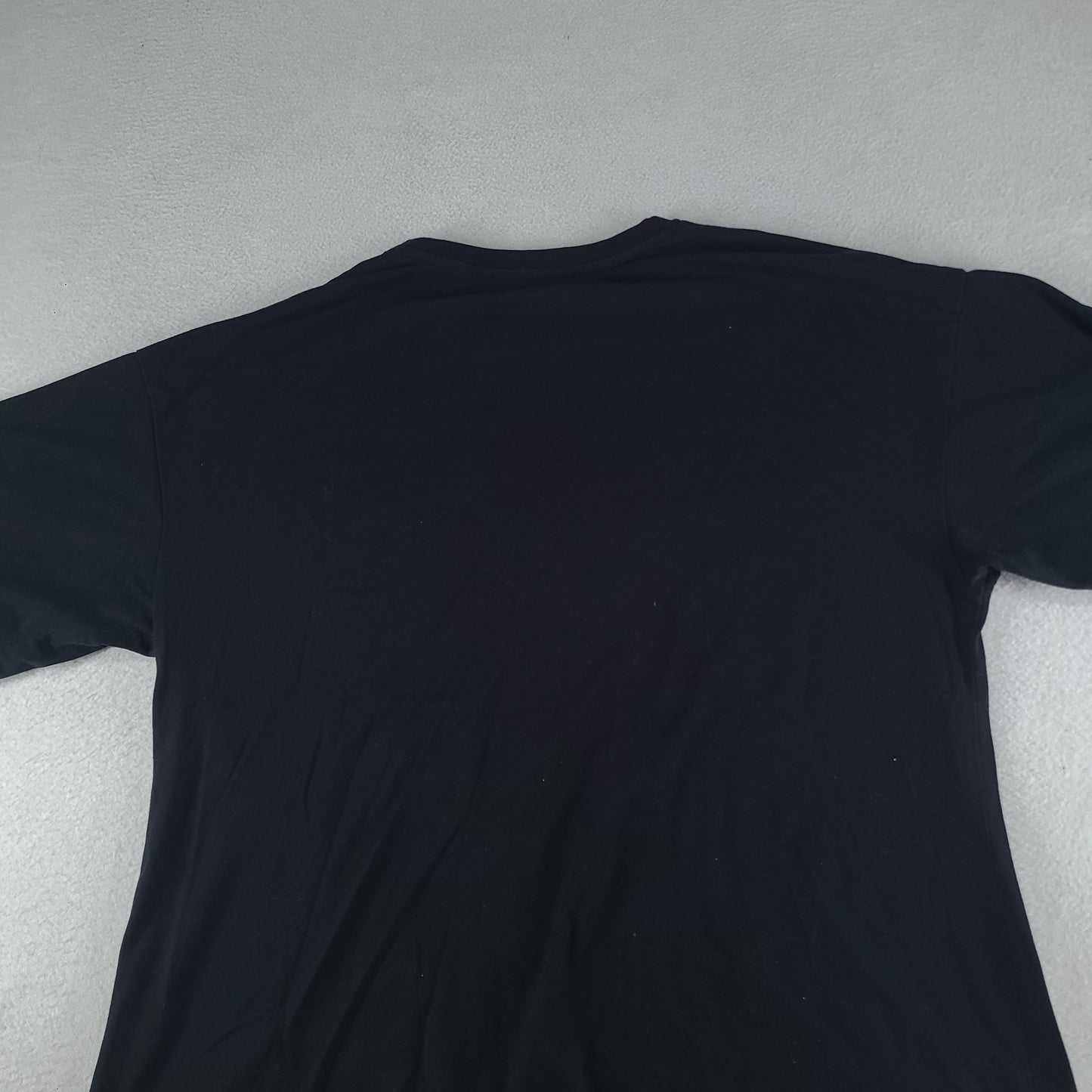 Space Jam Shirt Black ReCommerce Size M / L Adult Short Sleeve Graphic Tee AOP