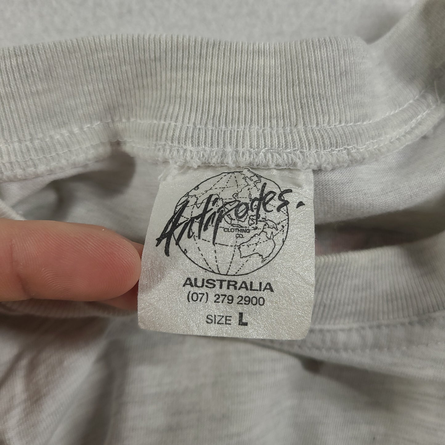 Vintage 1993 Malfunction Shirt Grey Size L Longboard Surfing Event Australia