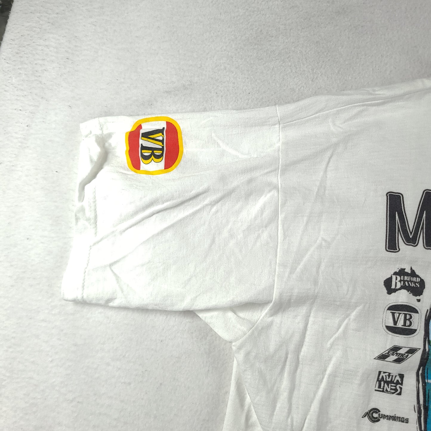 Vintage 1997 Malfunction Shirt Gold Coast Surf Competition Size L White Adult