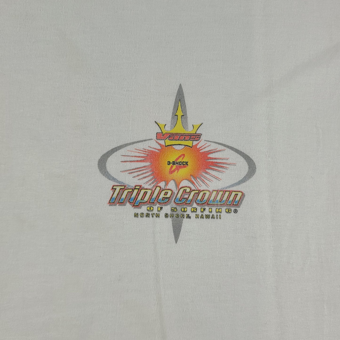 Vintage 7up Vans Triple Crown Shirt Size L White Pipe Masters White Graphic Tee