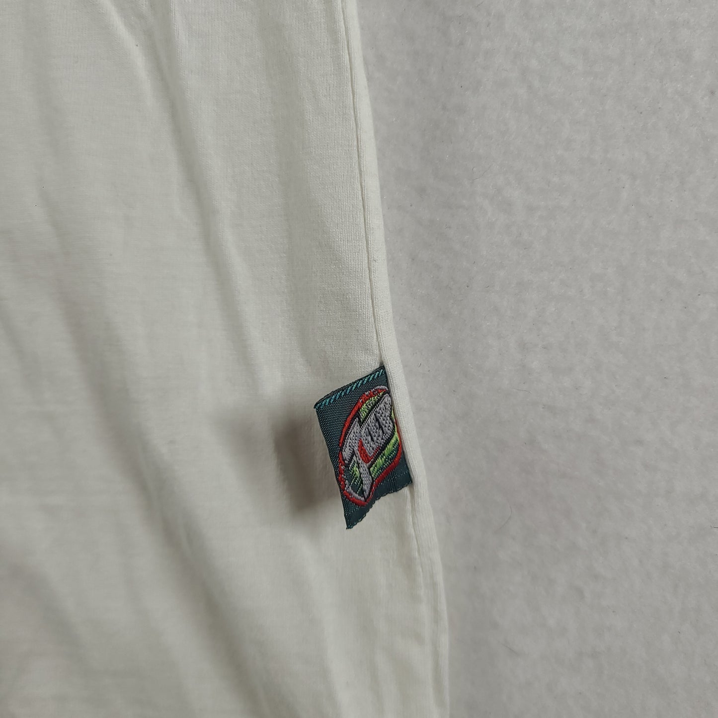 Vintage 7up Vans Triple Crown Shirt Size L White Pipe Masters White Graphic Tee