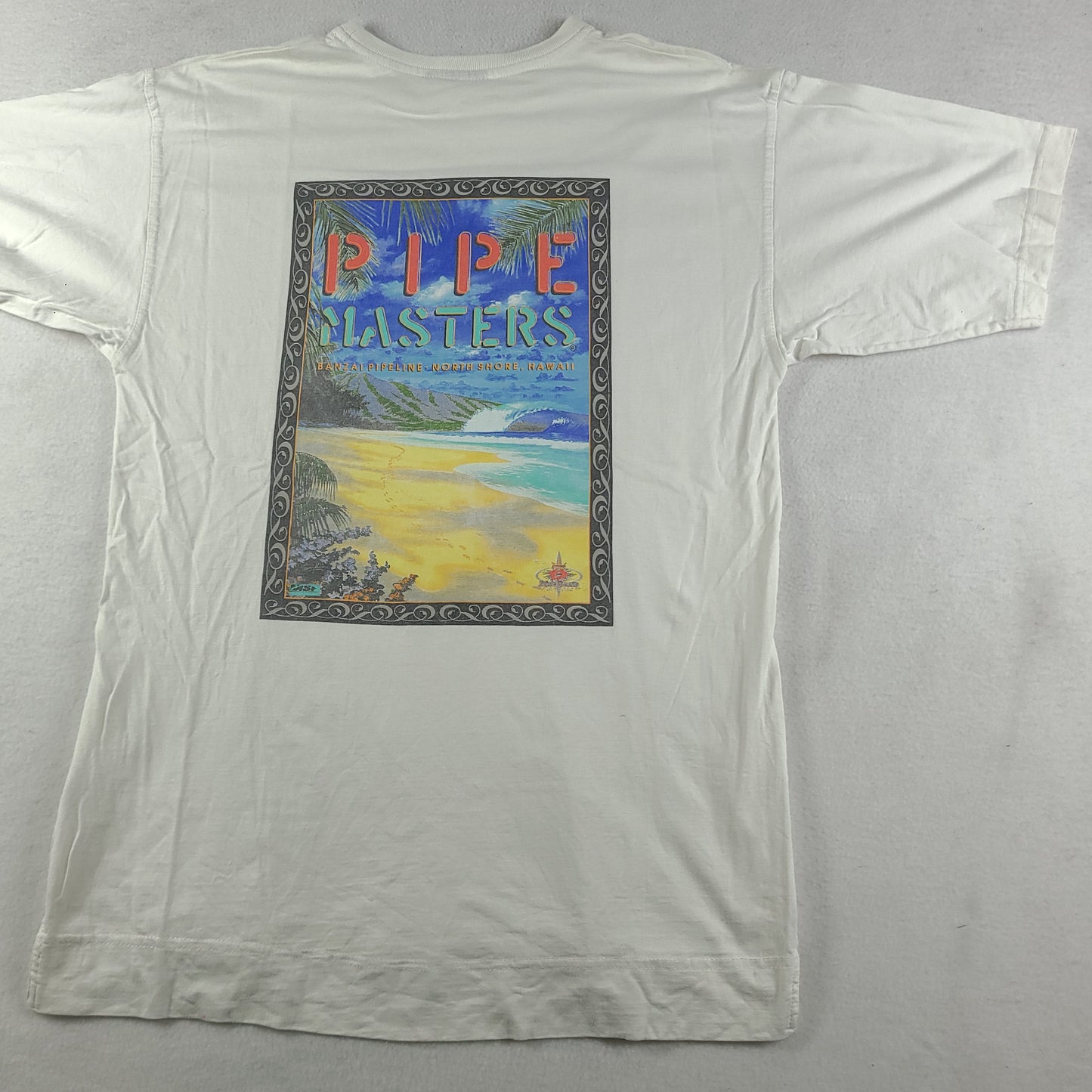 Vintage 7up Vans Triple Crown Shirt Size L White Pipe Masters White Graphic Tee