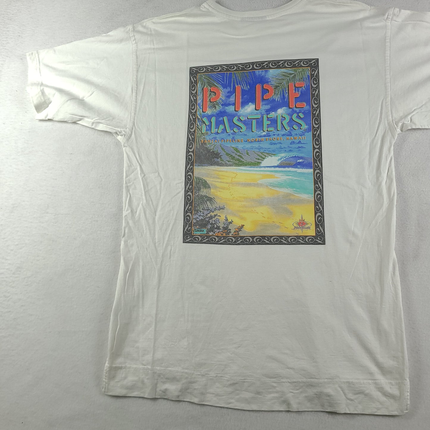 Vintage 7up Vans Triple Crown Shirt Size L White Pipe Masters White Graphic Tee