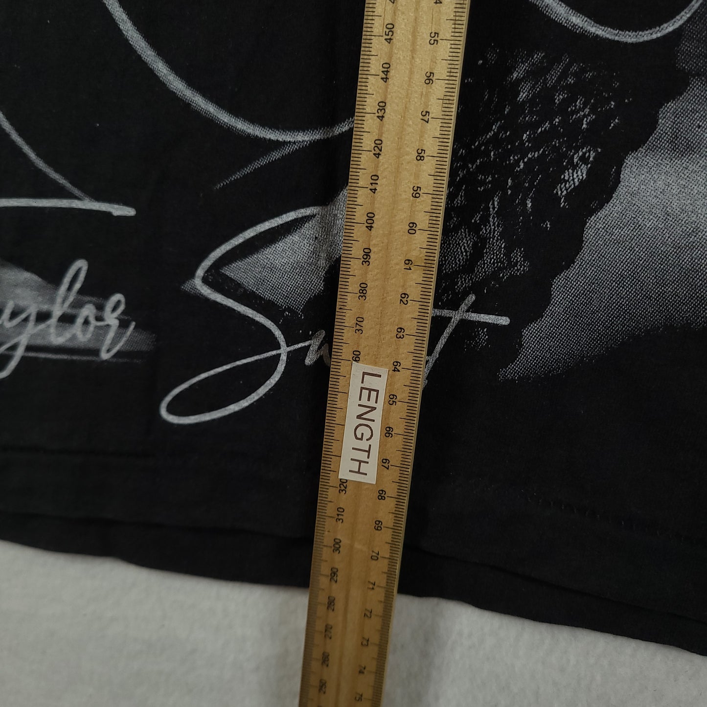 Taylor Swift Shirt Bootleg Black Size L Adult Big Print Graphic Tee