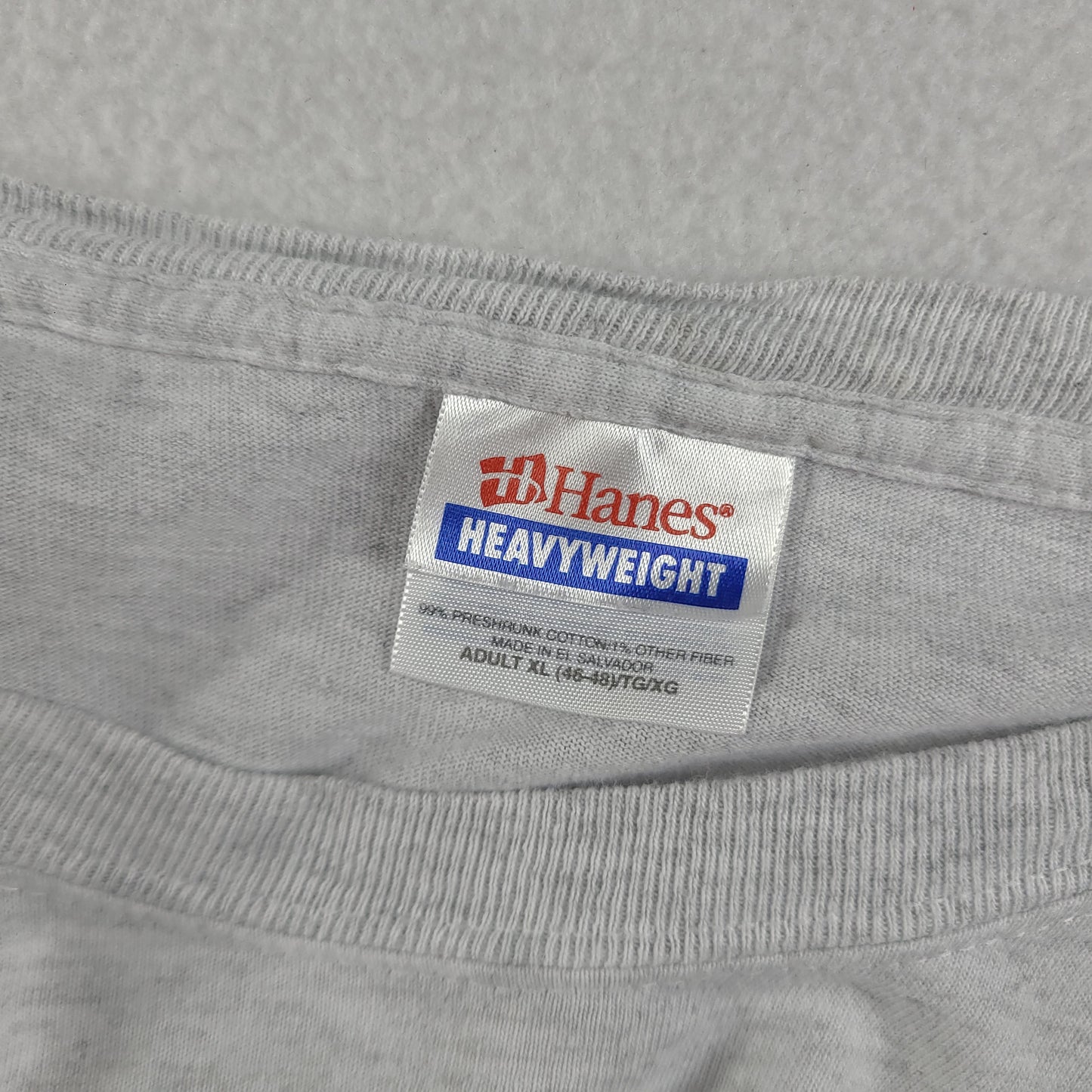 Homeland Security Shirt Vintage American Indian Hanes XL Grey Adult