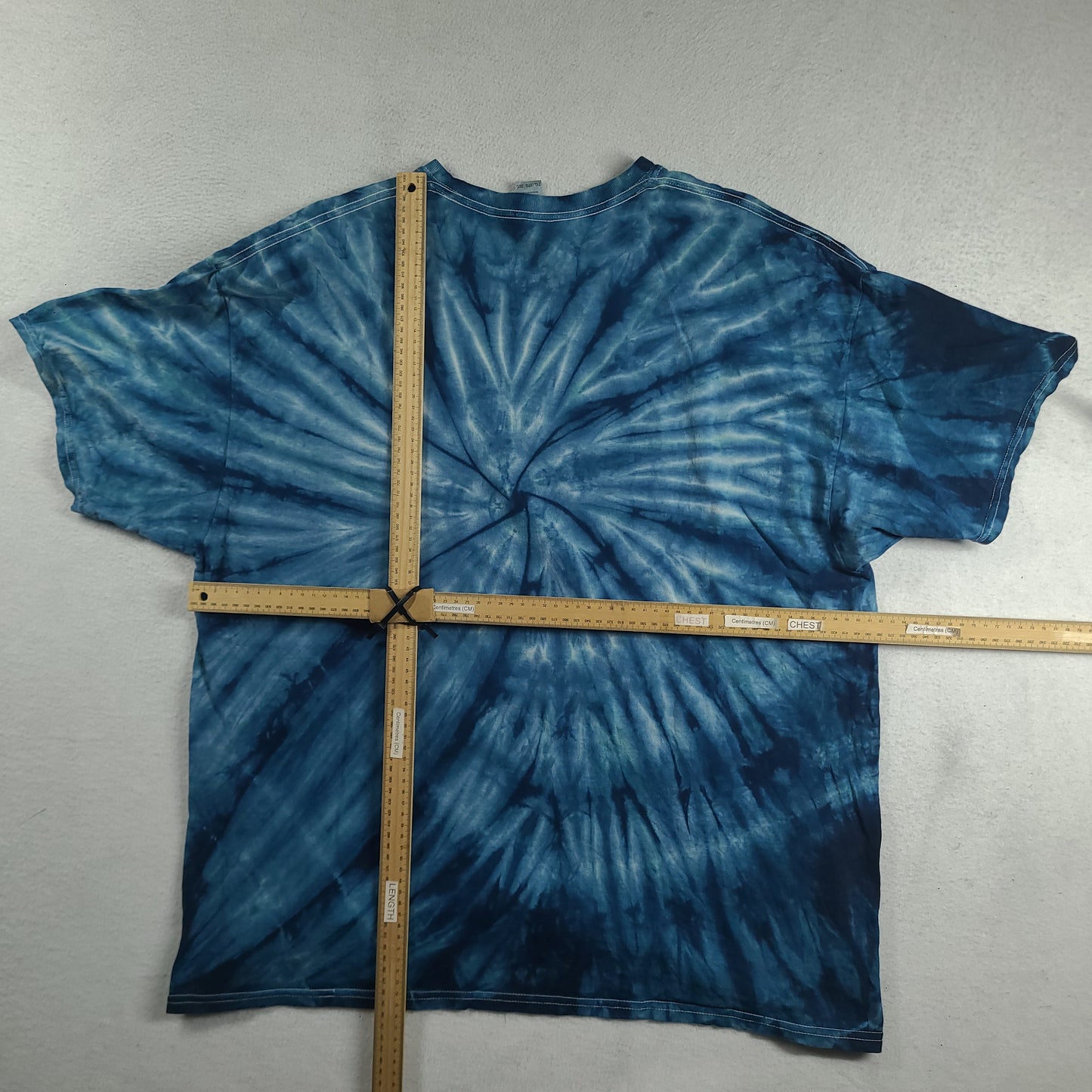 Yu-Gi-Oh! Shirt Blue Eyes White Dragon Blue Size 2XL Cotton Graphic Tee Adult Yugioh