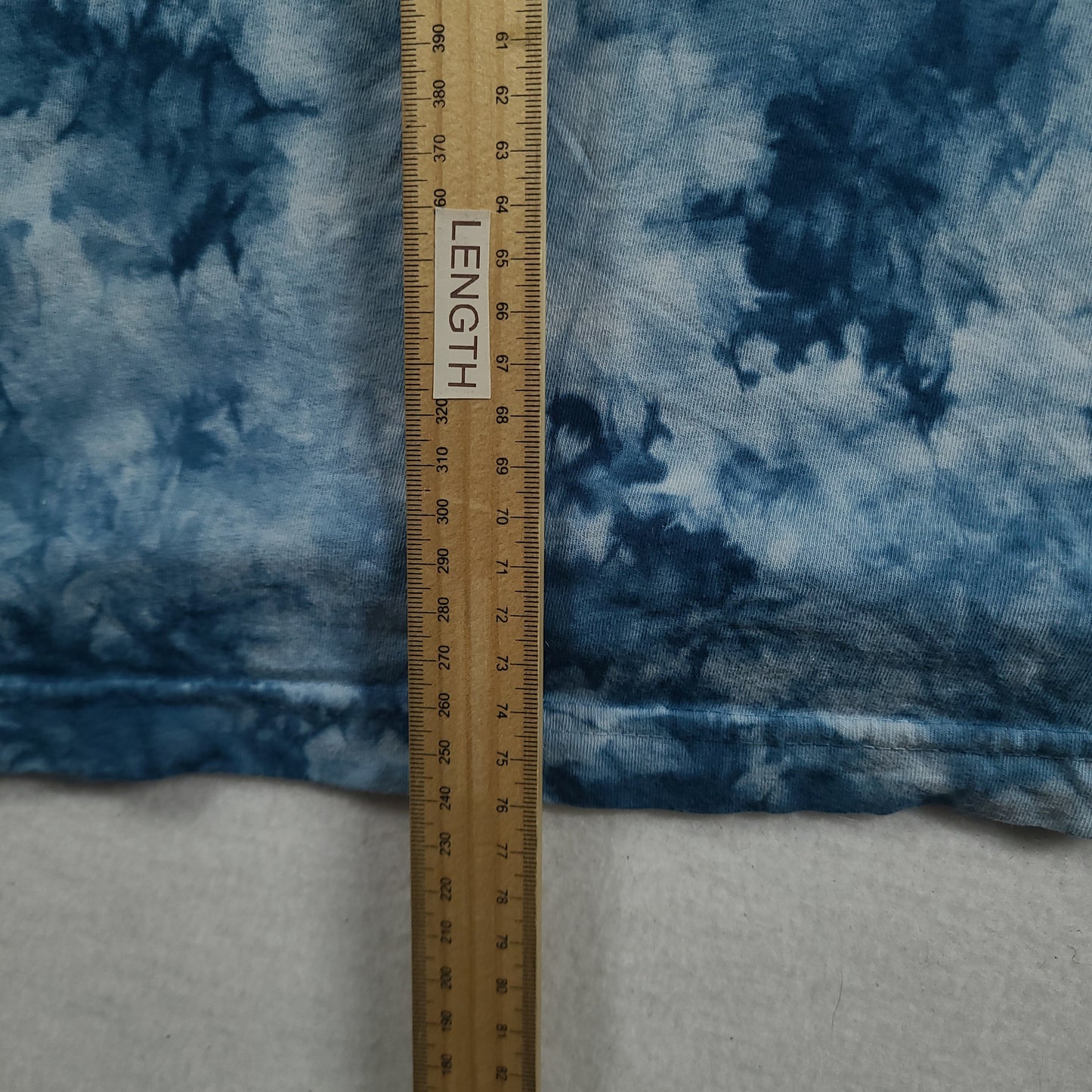 Godzilla x Huf Shirt Long Sleeve White Blue Graphic Tee Size L Cotton Adult