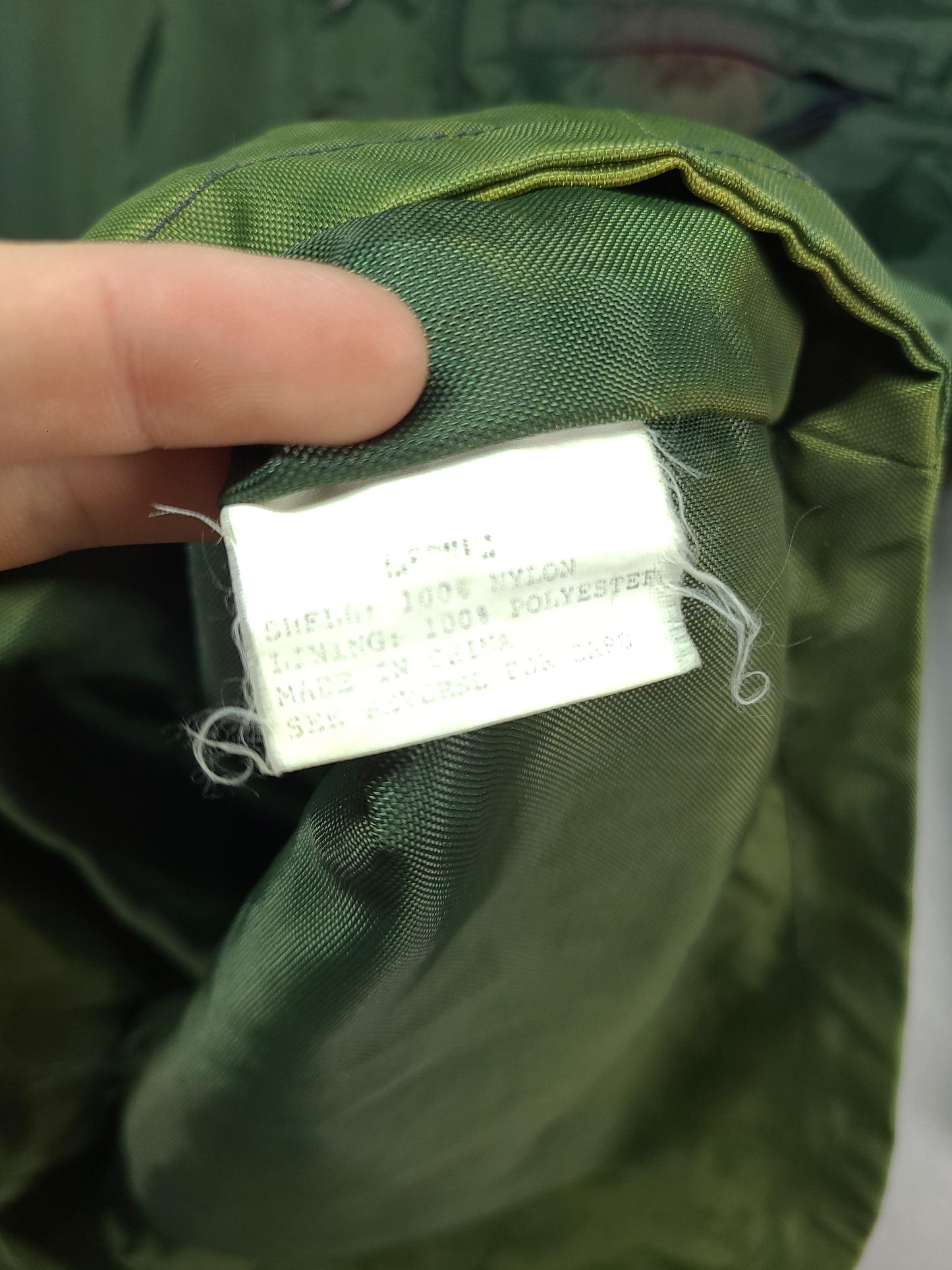 Vintage Billabong Jacket Size M Green Nylon Adult Qtr Zip Surf