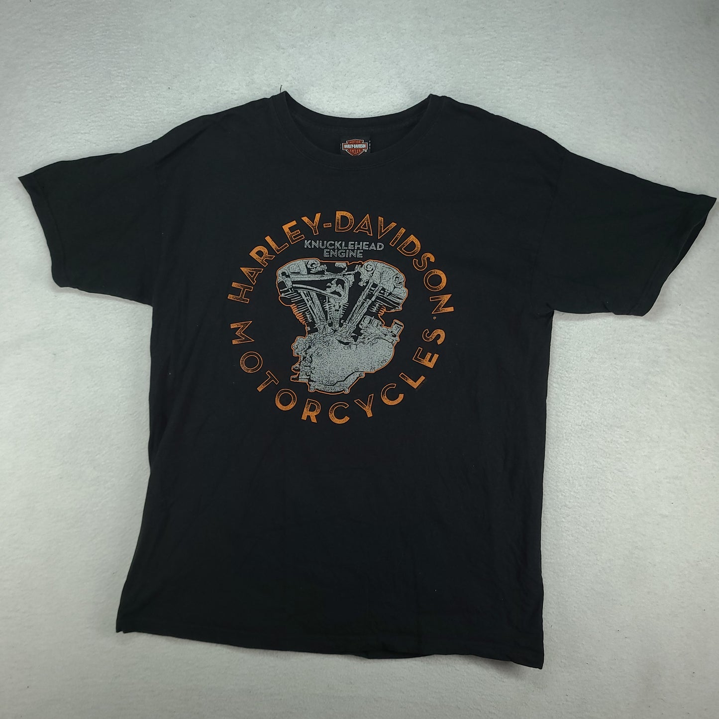 Harley Davidson Shirt Black Size L Cotton Gold Coast Australia Adult