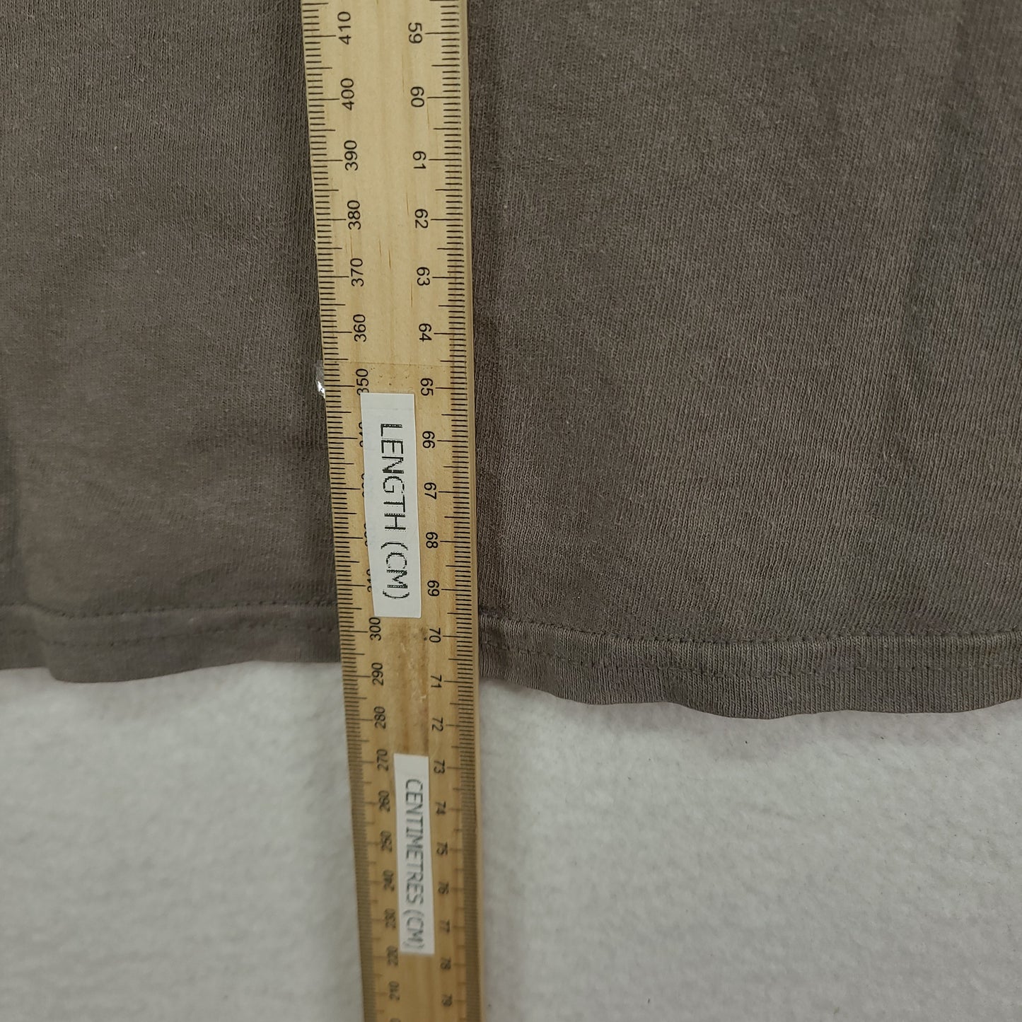 Carl Barron Shirt Upside Down Flies Grey Size M Gildan Adult Australian Comedian