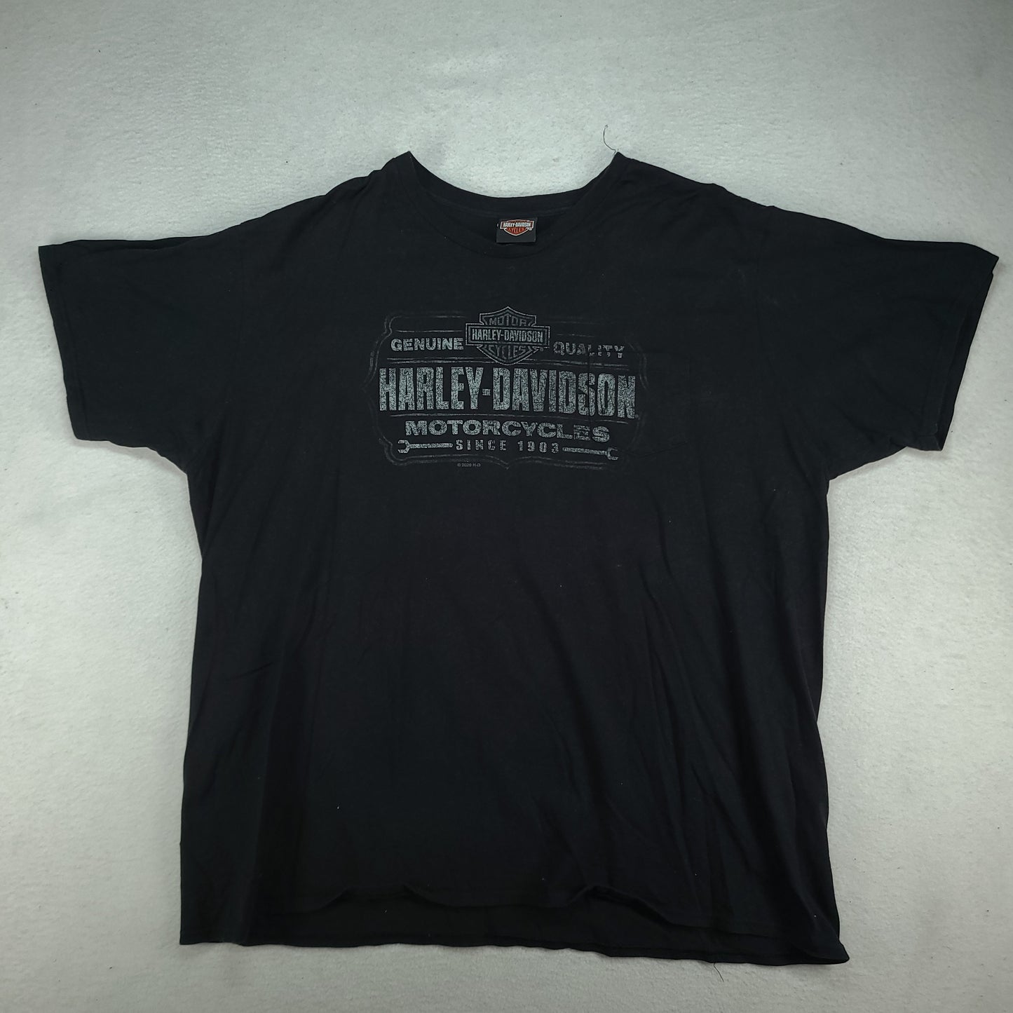 Harley Davidson Shirt Black Size 3XL Cotton Gold Coast Queensland Australia