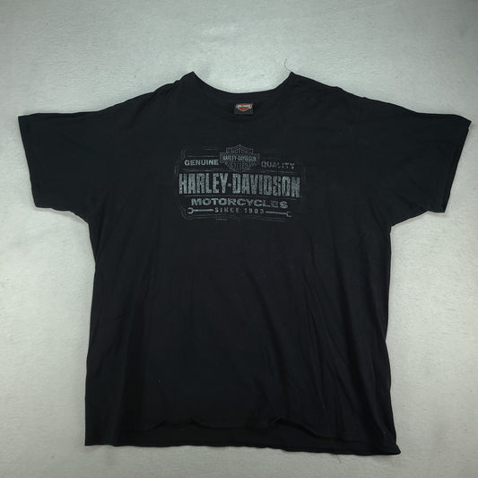 Harley Davidson Shirt Black Size 3XL Cotton Gold Coast Queensland Australia