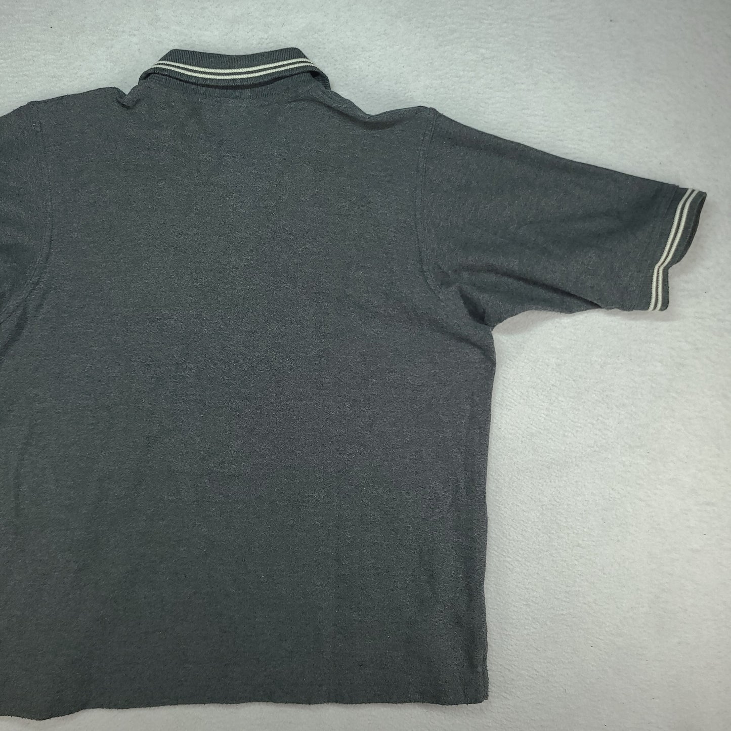 Vintage The Simpsons Polo Shirt Homey Wear Grey Size S Homer Adult