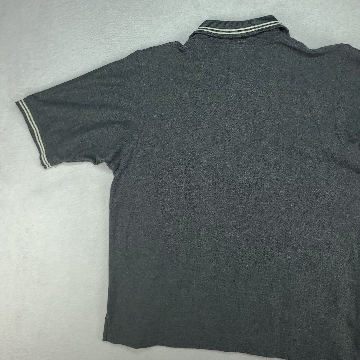 Vintage The Simpsons Polo Shirt Homey Wear Grey Size S Homer Adult