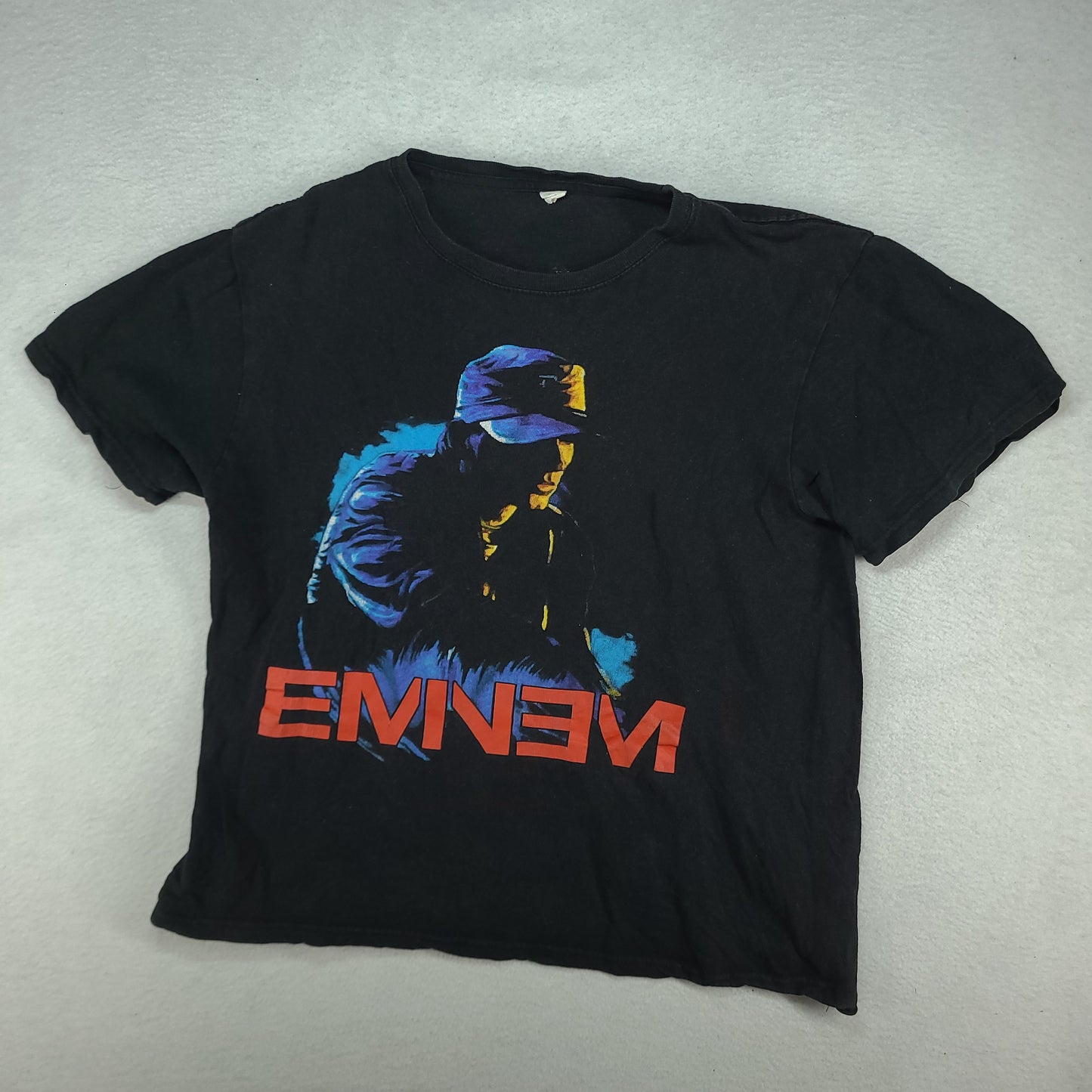 Eminem Shirt Rapture Tour Australia Black Size L Adult Graphic Tee 2019 Australia New Zealand